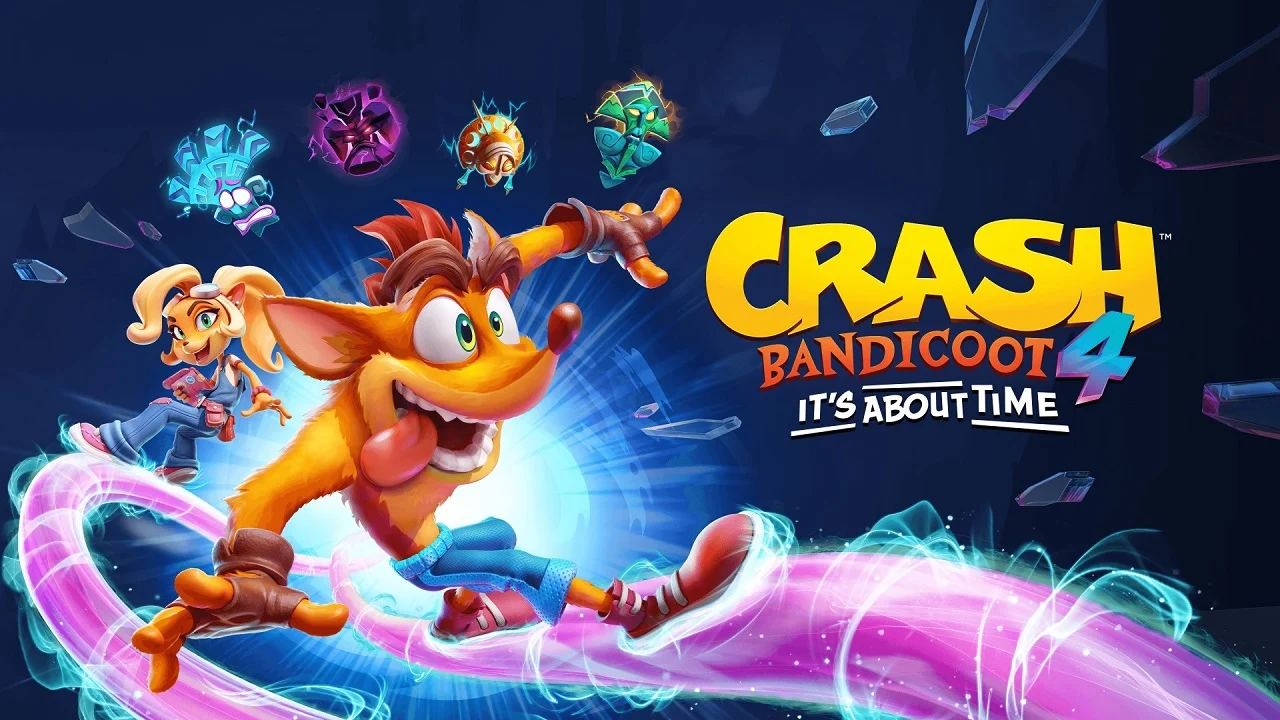 Обложка Crash Bandicoot 4 It’s About Time