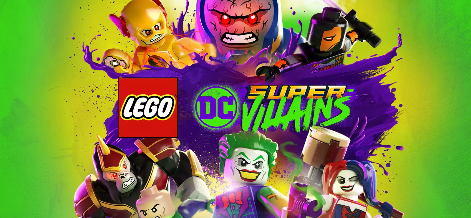 Обложка LEGO DC Super-Villains